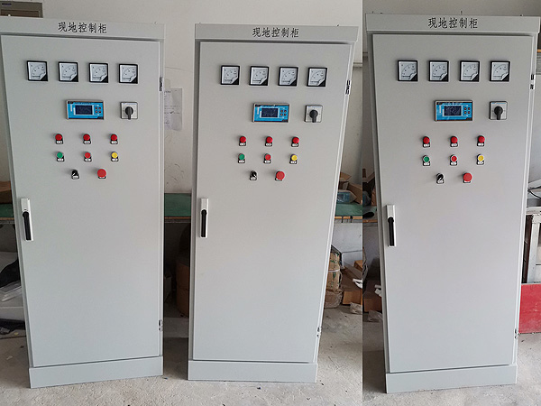閘控柜：現(xiàn)地遠(yuǎn)程閘控柜裝配調(diào)試完工，打包待發(fā)貨